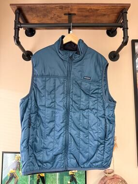 Filson Co Seattle Ultralight Vest Teal Blue Vintage Puffer Down Cruiser Heritage